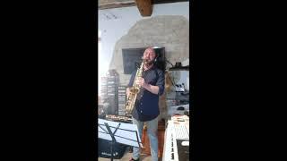 Paul Creston - Sonata for Sax and Piano - 2nd movement - Massimo Valentini sax - quarantine period