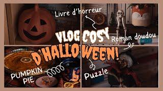 VLOG HALLOWEEN l Un livre doudou, un livre glauuuuque!