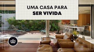 Uma CASA pensada para a FAMÍLIA APROVEITAR todos os espaços