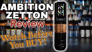 Ambition Zetton Wireless Tattoo Machine Review