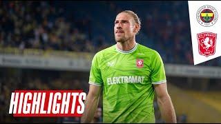 Ruime NEDERLAAG na RODE kaart | Fenerbahce - FC Twente (24-08-2023) | Highlights