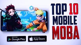 TOP 10  THE BEST Mobile MOBA Games for Android and IOS on 2024