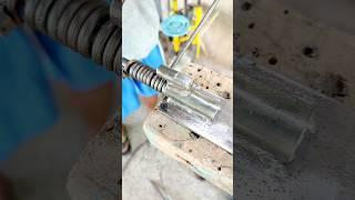 Simple equipment by an old welder #metalworking #metalcraftsmanship #shortvideo