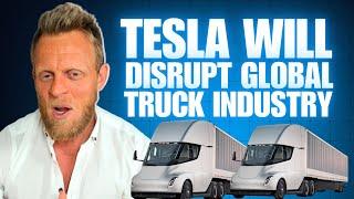 Tesla reveals plan to disrupt global truck industry with the Tesla Semi