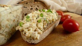 Egg salad spread! So simple and so delicious!