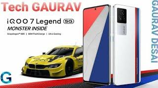 iQOO 7 Legend 5G Unboxing & First Look | iQOO | Tech GAURAV