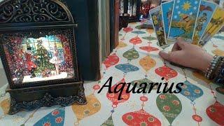 Aquarius December 2024 IN THE BLINK OF AN EYE! Everything Happens So Fast LOVE & CAREER #Aquarius