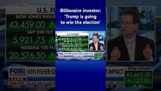 Ken Fisher says history indicates a Trump victory is imminent #shorts