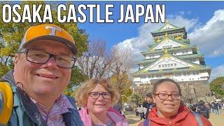 Osaka Castle / Kura Revolving Sushi Bar / Dotonbori Bright Night Life  Ebisu Tower / Japan Day # 11