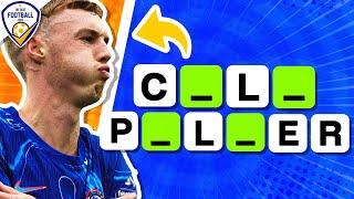 GUESS THE PLAYER WITH MISSING LETTERS | FOOTBALL QUIZ 2024