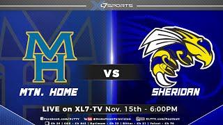 Mountain Home Bombers vs Sheridan Yellowjackets  (Football) - 1st Round 6A Arkansas Playoffs