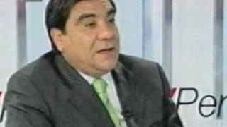 Entrevista al ministro de Justicia en canal 7