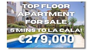 SOLD! - ️ Sea View Top-Floor Apartment for sale in La Cala de Mijas | Quantum Realty Spain 