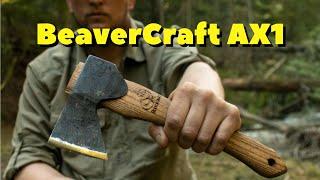 All NEW Bushcraft Survival Hatchet BeaverCraft AX1