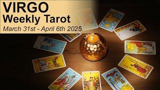 VIRGO "A BIG CHANGE FOR THE BETTER!"  Weekly Tarot Reading March 31st to April 6th 2025 #april2025