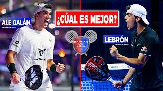 BATALLA DE PALAS: Adidas Metalbone HRD Vs Babolat Technical Viper ¿Qué PALA es MEJOR LEBRÓN o GALÁN?