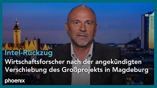 Vorerst keine Chipfabrik: Wirtschaftsforscher Prof. Gropp zu Intel-Rückzug in Sachsen-Anhalt | 17.09