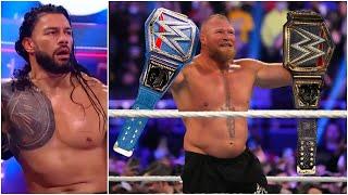 Brock Lesnar & Roman Reigns Battle Begins For Becoming Double Champion 2022 ?