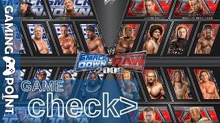 Gamecheck: WWE SmackDown gegen Raw 2008 (PS2/2007) angespielt & erklärt