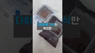 5일동안 1일1식으로 다이어트간식만 먹으면?