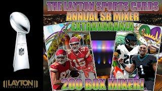 The Layton Sports Cards Annual 200 Box Superbowl Football Mixer Extravaganza!