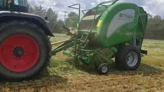 McHale V660 in Triticale Silage Hay