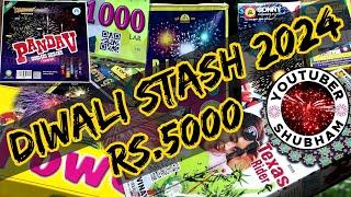 Diwali Stash 2024 worth Rs.5000 with Testing - Top 10 Must-Have Fireworks for this Festive Season