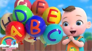 A For Apple B For Ball | Nursery Rhymes & Kids Songs | Abc Little Learning Corner