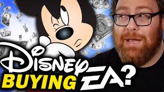 Is Disney Buying EA? | 5 Minute Gaming News