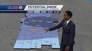 Kansas City metro area under winter storm watch for the weekend