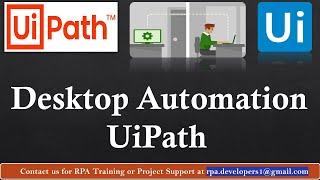 Desktop Automation by Uipath Studio | Uipath Tutorial For Beginners | Desktop Automation UiPath