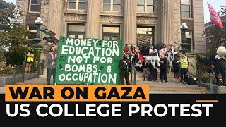 Pro-Palestinian protesters in US rename historic university hall | Al Jazeera NewsFeed