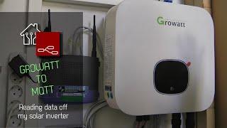 Growatt 2 MQTT: convert data from solar inverter to MQTT