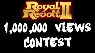 ROYAL REVOLT 2 - 1M VIEWS CONTEST (3x1000 gems giveaway) (CLOSED)