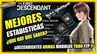 The First Descendant ¡TODO sobre las Estadísticas!  Guía Esencial para Nuevos Jugadores 