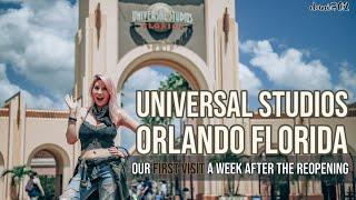 Universal Studios Orlando - A Week After Reopening | Our First Time!