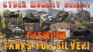 Cyber Monday Premium Tanks For Silver! ll Wot Console - World of Tanks Modern Armor