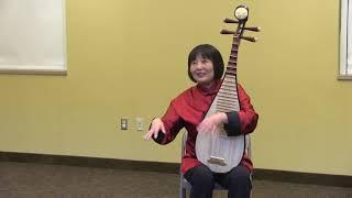 Gao Hong: Chinese Pipa Player at the Cannon Falls Library