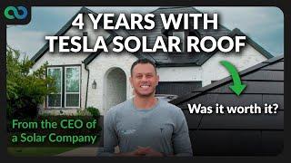 4 Years with Tesla Solar Roof