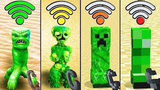 minecraft with different Wi-Fi levels compilation