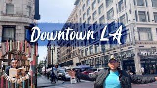 EXPLORING DOWNTOWN LA | USA | Tamil Vlog | JayVee Creations