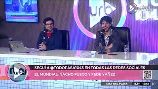 "Rodrigo De Paul, el guardaespaldas ", manija mundialista con Nacho Fusco y Fede Yañez en #TodoPasa