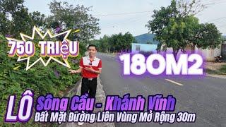 Đất Khánh Vĩnh Ven Trung Tâm Nha Trang Mặt Đường Liên Vùng Mở Rộng 30m | Hoàng Anh BĐS Nha Trang