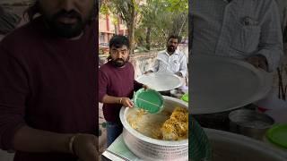 120/-  Mutton Street food Hyderabadi Famous Foodie. #mutton #food #biryani  #shorts 🫣‍