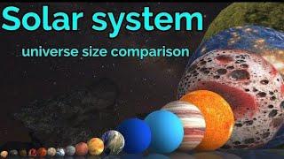 Big Planets Size Comparison in the Solar System |