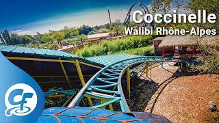 Coccinelle front seat on-ride 5K POV @60fps Walibi Rhône-Alpes Rhone-Alpes