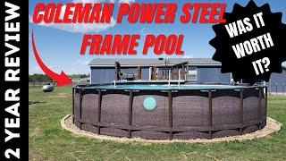Coleman Power Steel Frame Pool 2 Year Review | Above Ground Pool Review