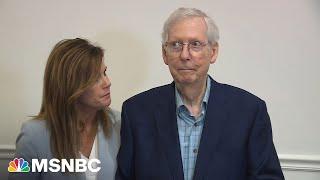 Mitch McConnell appears to freeze when asked about re-election