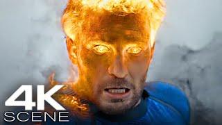 The Human Torch (2024) 4K Scene | Deadpool & Wolverine Movie Clip