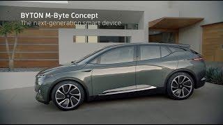 BYTON M-Byte Autonomous Concept from 2018 LA Auto Show